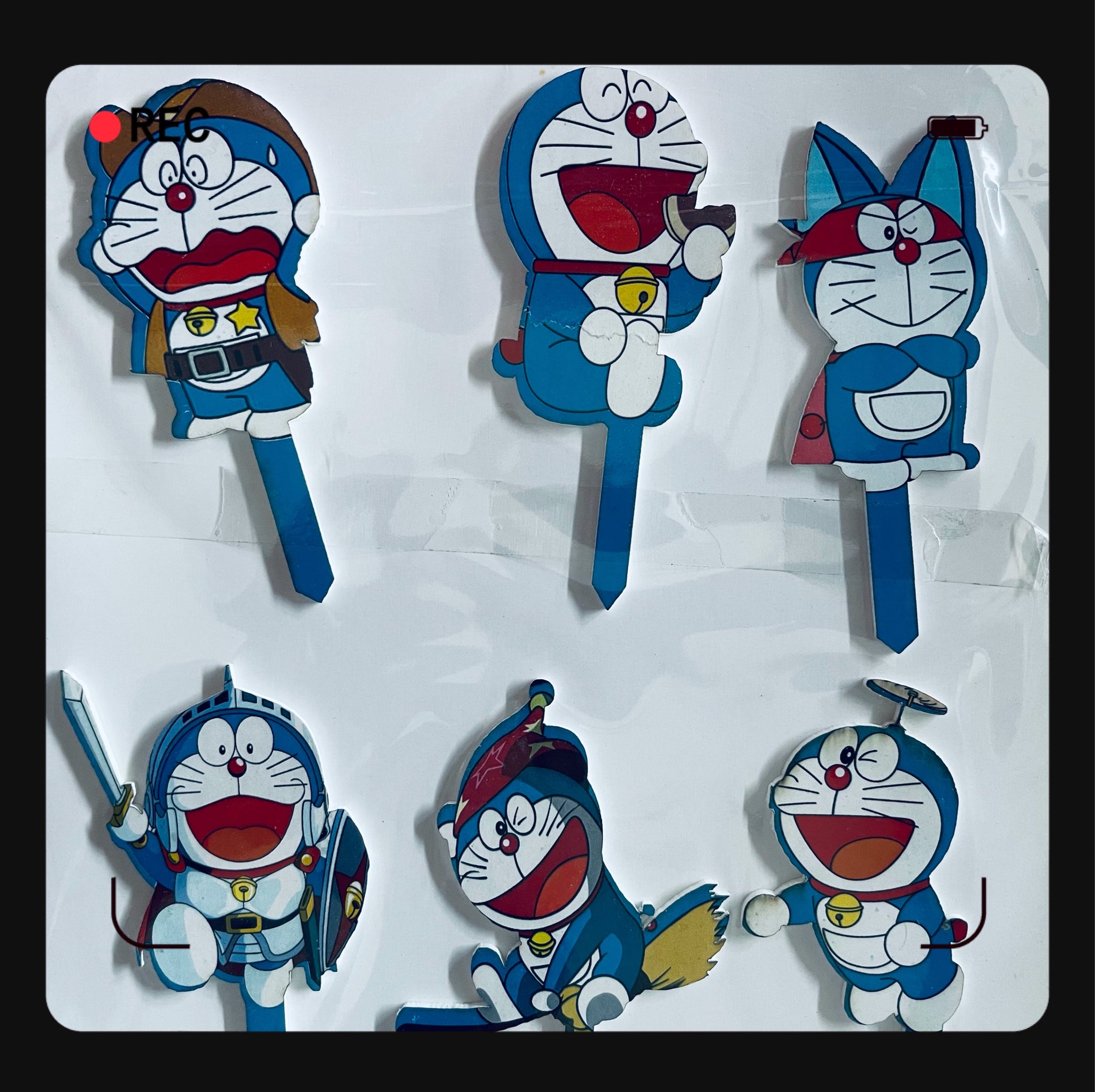 Doraemon Cake Topper Decor Anime Kids Toy Action Figure 6 PCS | eBay